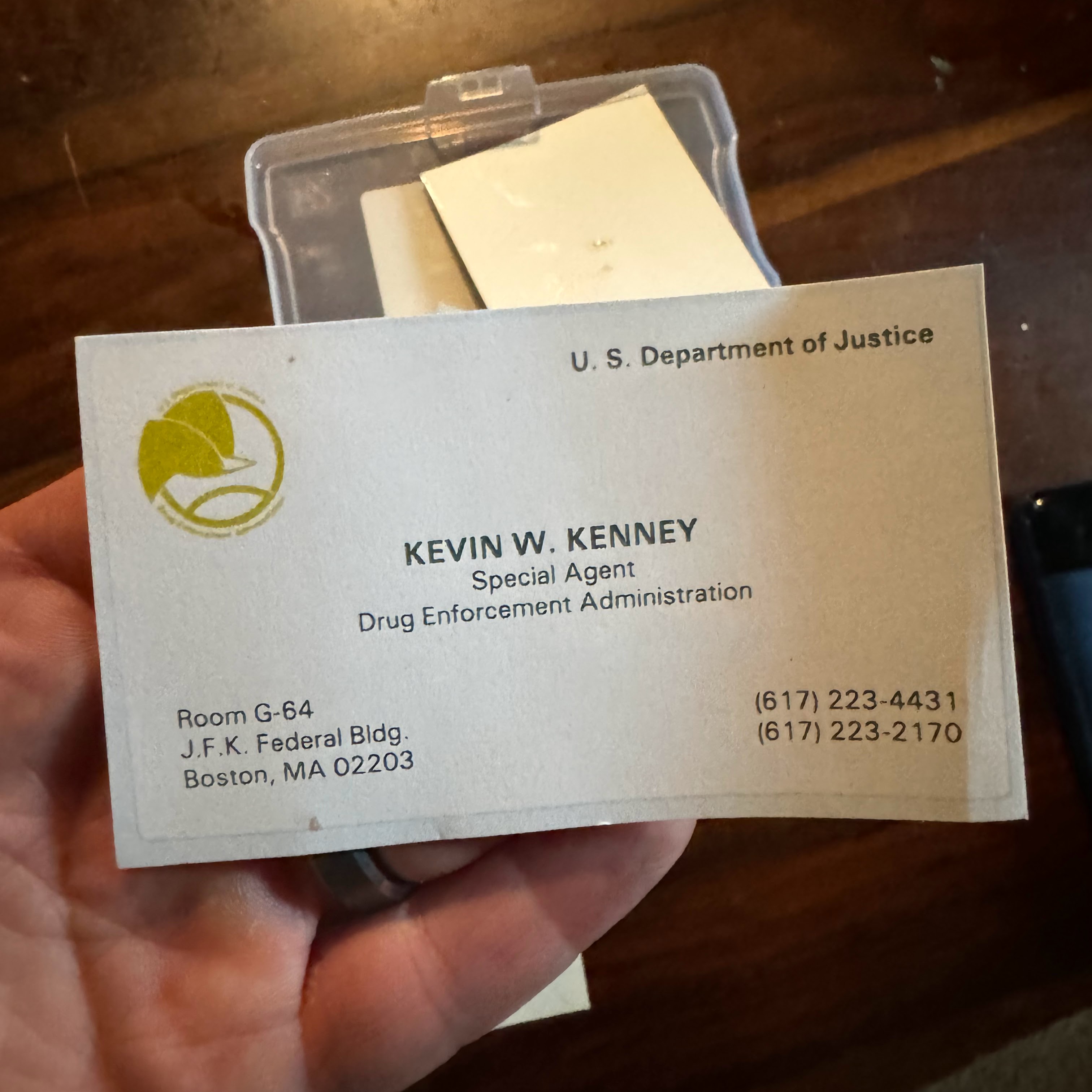 Kevin W. Kenney - DEA Special Agent
