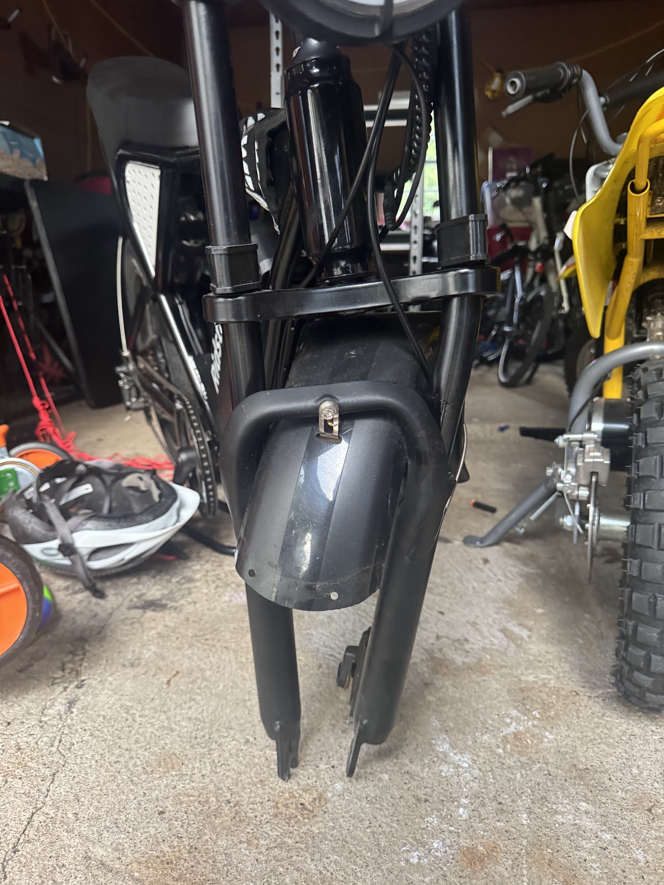 The e-bike, technically a moped, that started it