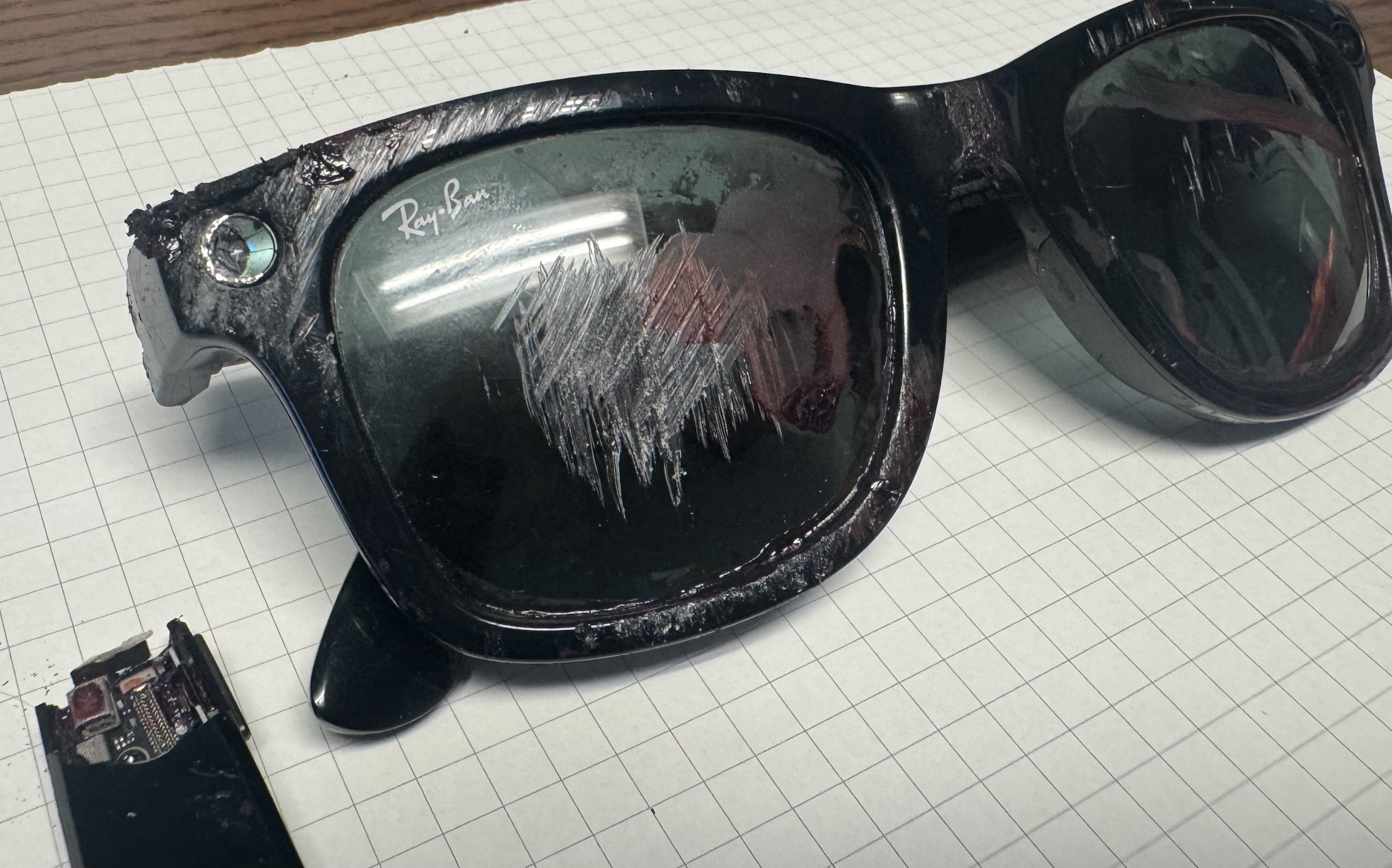 The Ray-Ban Meta glasses that took the impact